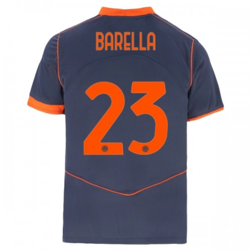 Maillot de Foot Inter Milan Barella 23 Third 2025-26 Maillot de Foot Inter Milan Barella 23 Third 2025-26